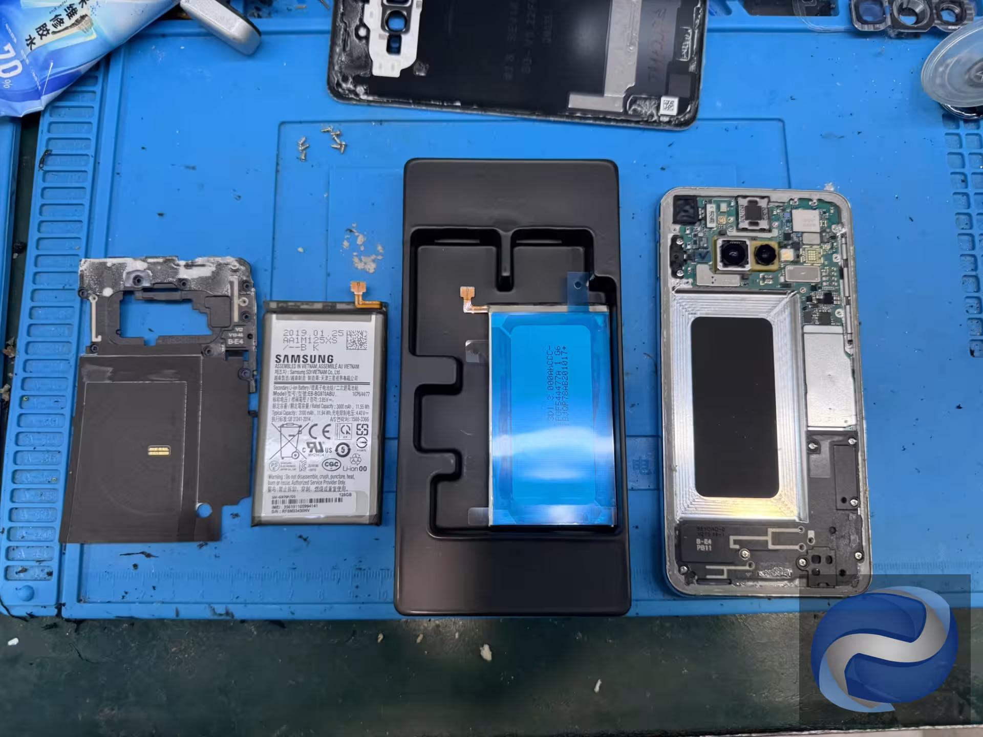 Cambiando Batería Samsung S10e